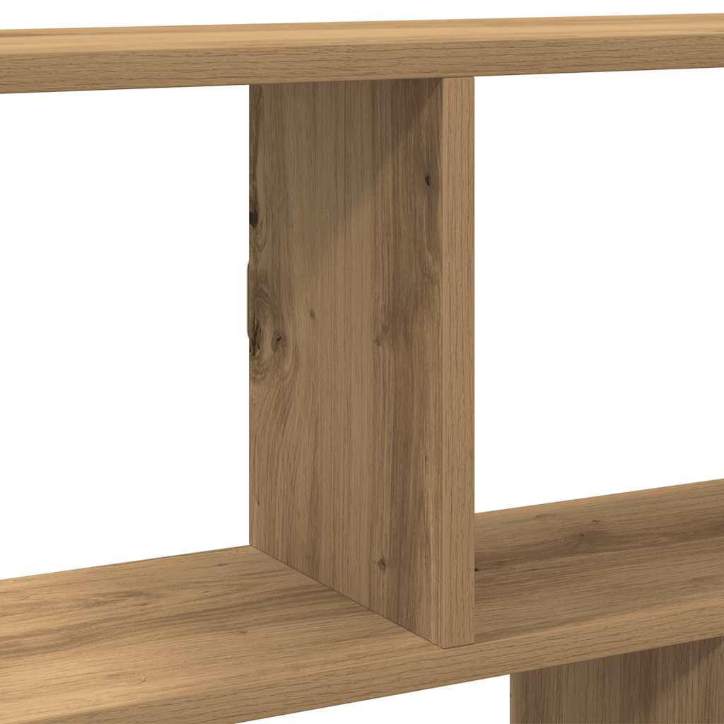 Wall shelf, 12 compartments, artisan, wood, cube-shaped
