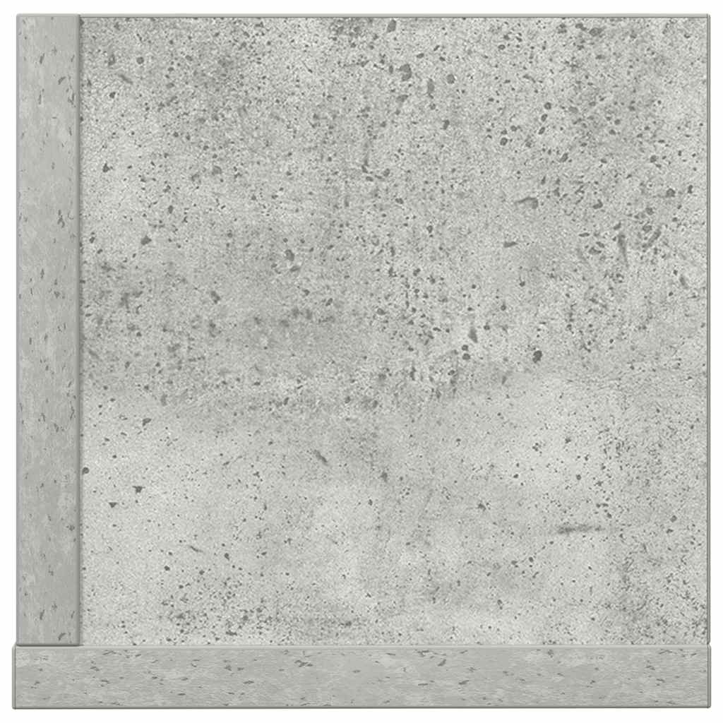 Sienas plaukti, 2 gab., betona, 100x16,5x16,5cm, koks