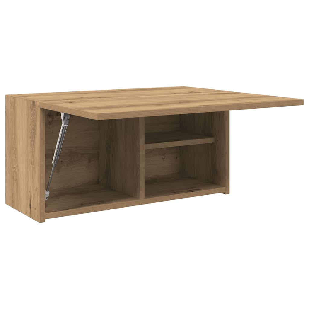 Wall-mounted bathroom cabinet, artisan oak, 60x25x30cm