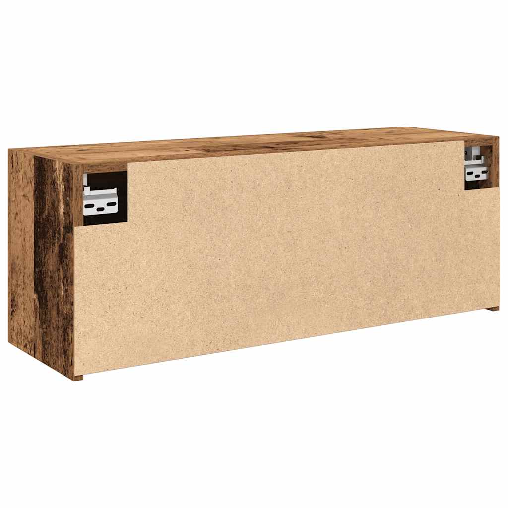 Wall-mounted bathroom cabinet, wood, 80x25x30cm, wood
