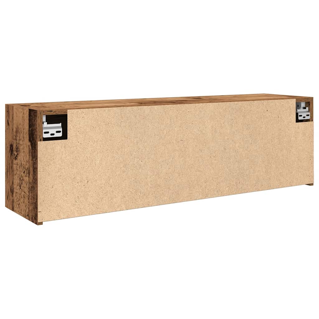 Wall-mounted bathroom cabinet, wood, 100x25x30cm