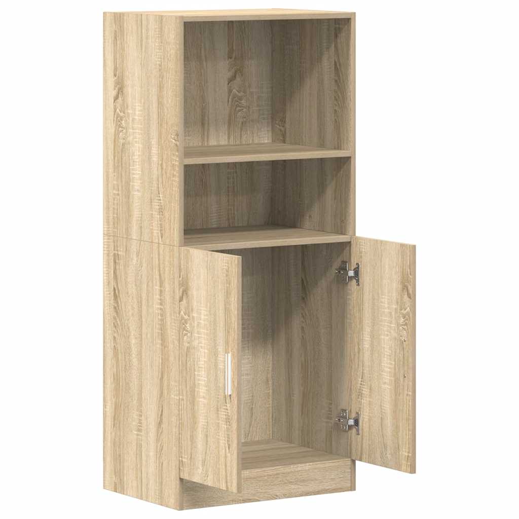 Virtuves skapis, sonomas ozola, 57x41,5x131,5cm, koks

