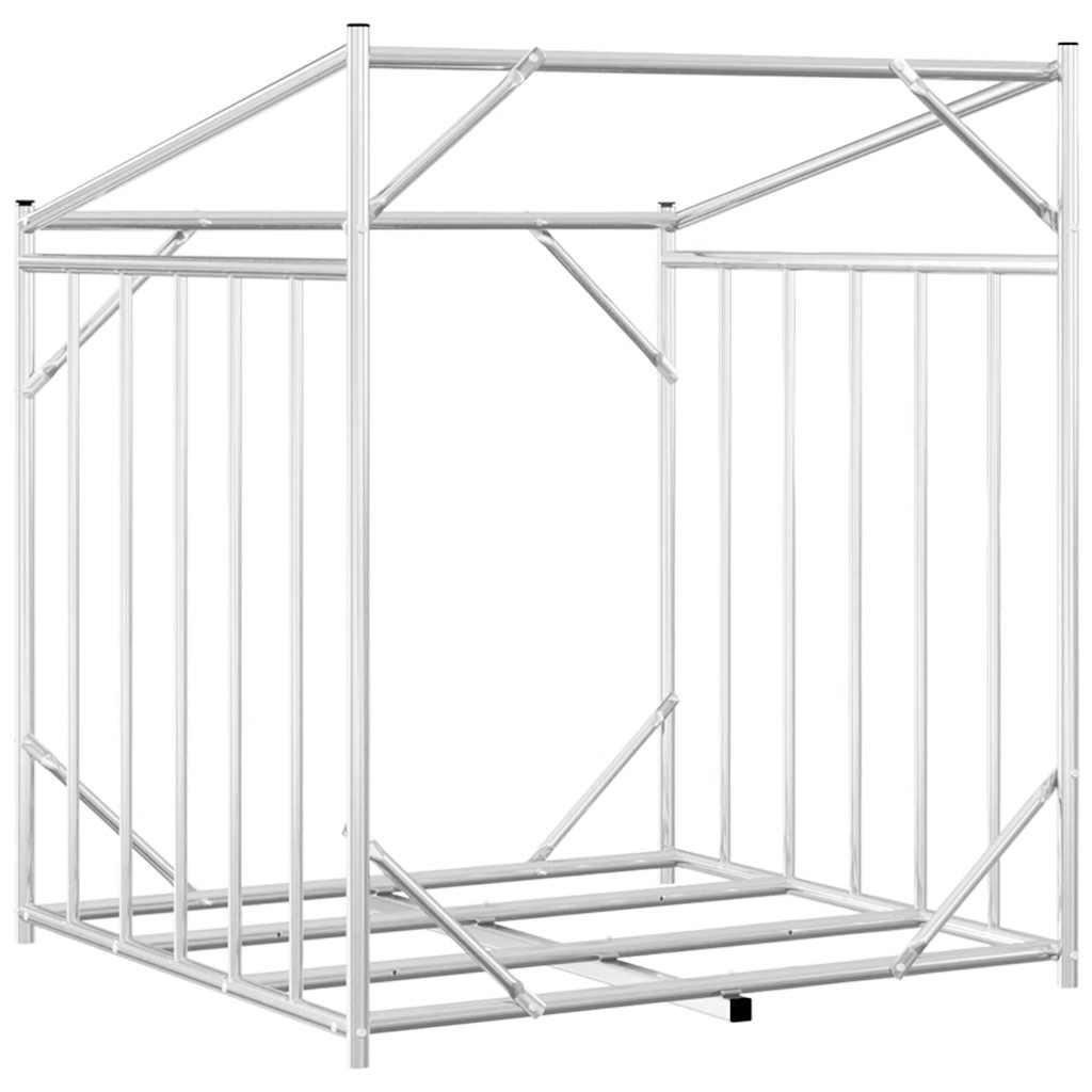 Malku statīvs ar pārsegu pret lietu, 100,5x80,5x110,5cm