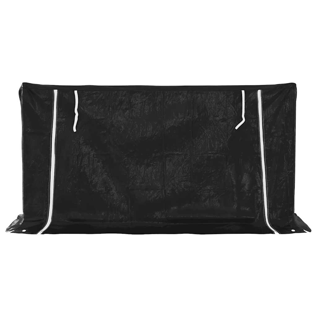 Stovas malkoms su apdangalu nuo lietaus, 200,5x60,5x110,5cm