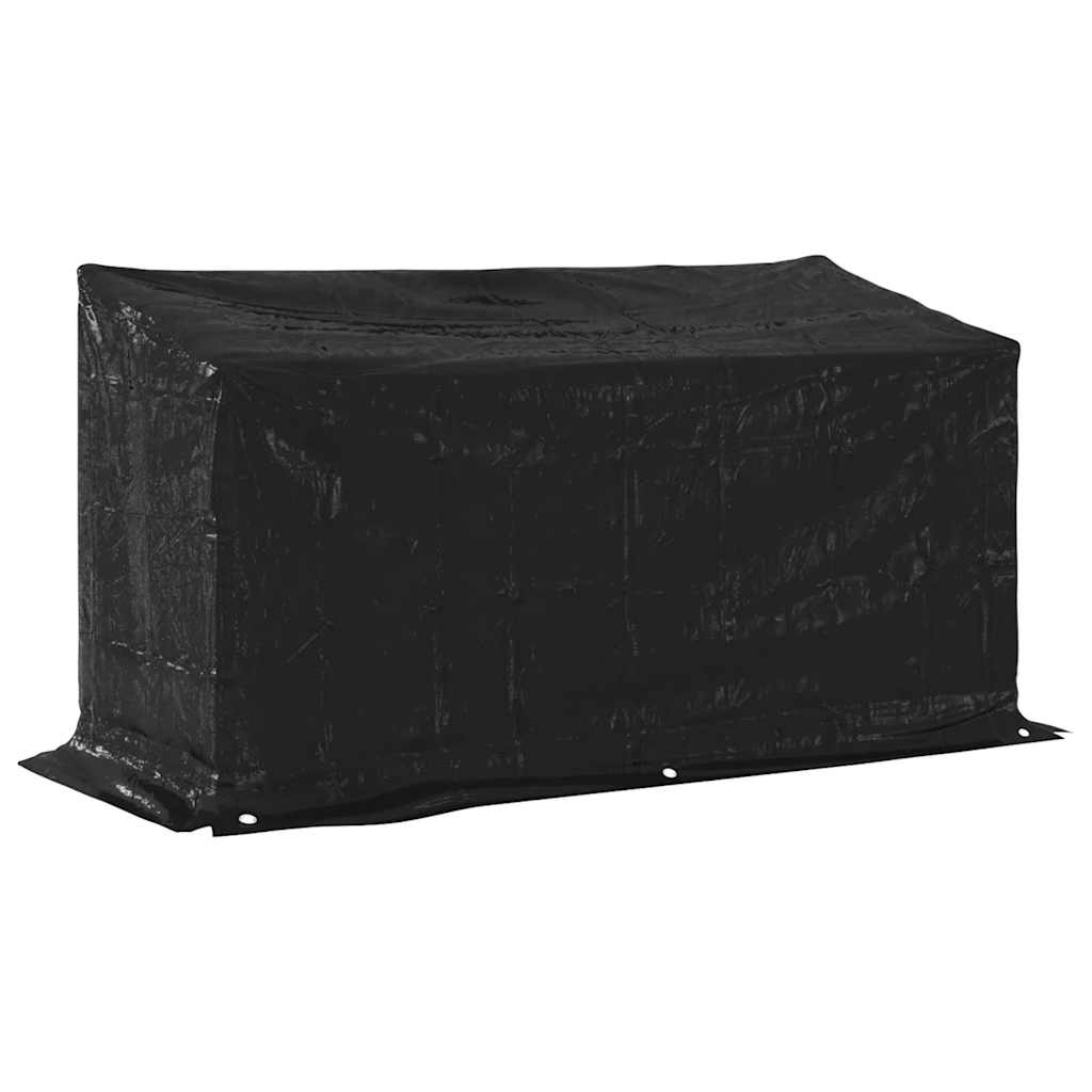 Firewood Rack with Rain Cover, 200.5x80.5x110.5cm