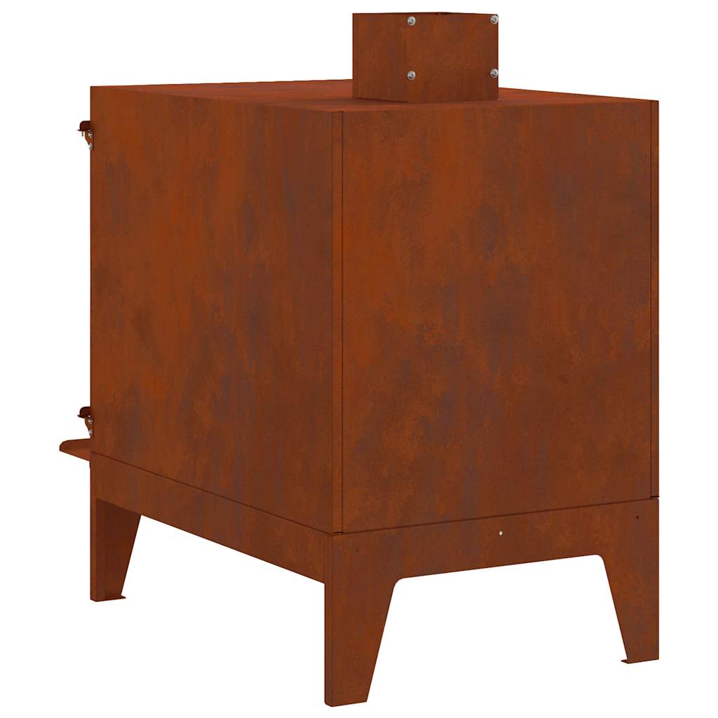 Kempingo viryklė, 35x50x60 cm, Corten plienas