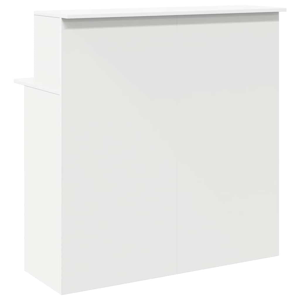 Registratūra, baltos spalvos, 100x50x103,5 cm, apdirbta mediena