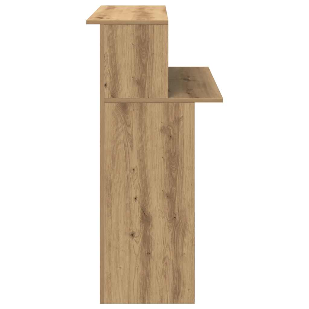 Reception desk, artisan, 100x50x103.5 cm, engineered wood