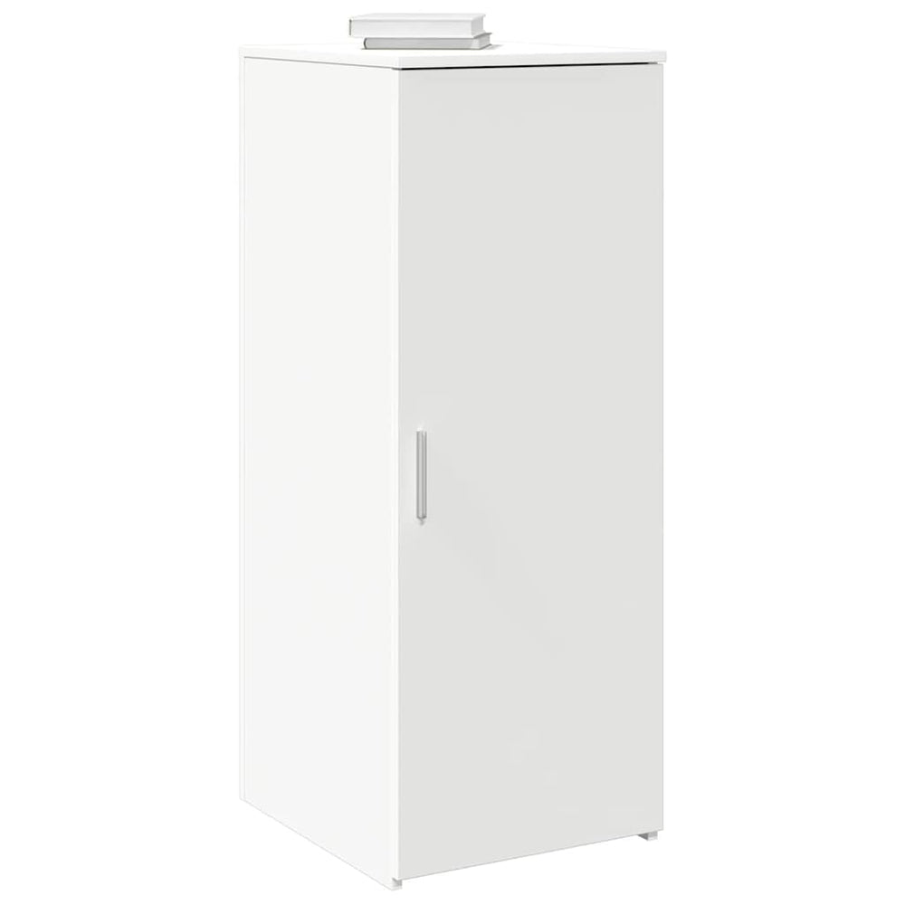 Chest of drawers, white, 40x45x103.5 cm, engineered wood
