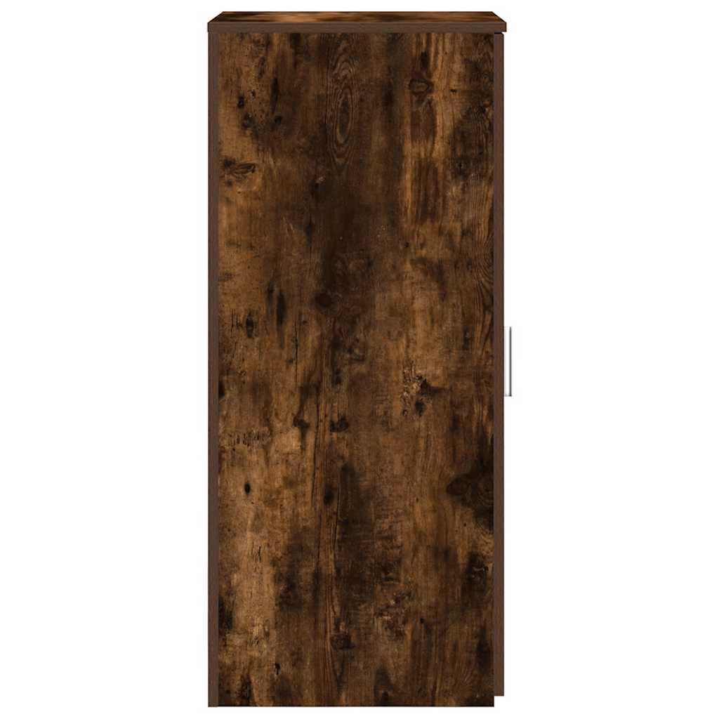 storage cabinet smoked oak 40x45x103.5 cm engineered wood