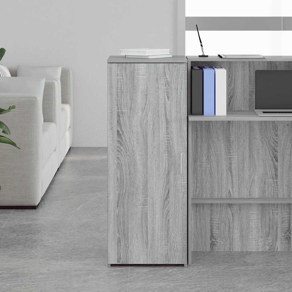 Storage Cabinet Gray Sonoma 40x45x103.5 cm Engineered Wood