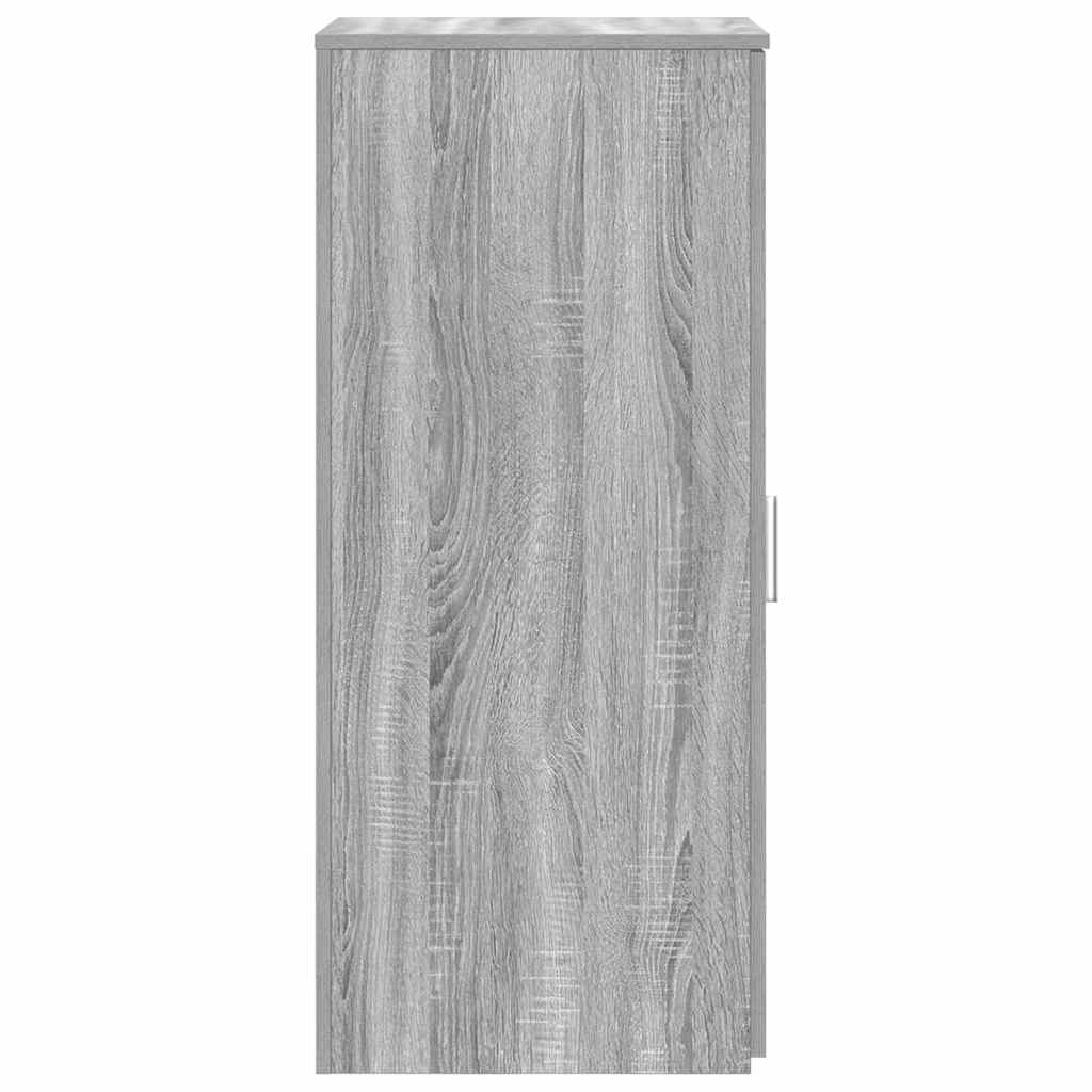 Storage Cabinet Gray Sonoma 40x45x103.5 cm Engineered Wood