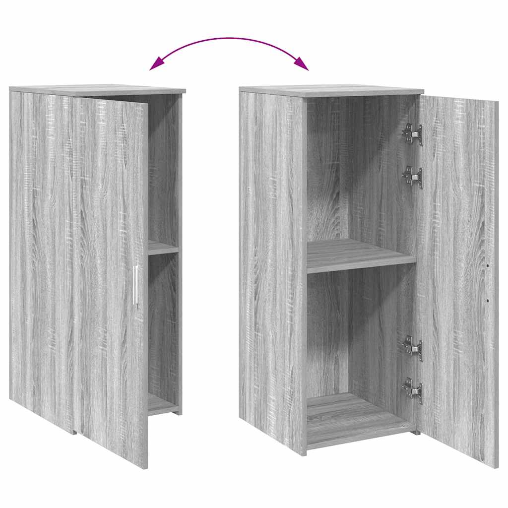 Storage Cabinet Gray Sonoma 40x45x103.5 cm Engineered Wood