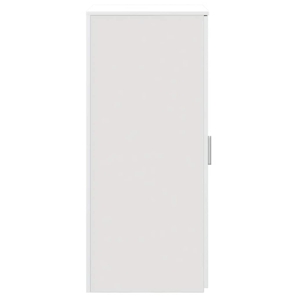 laikymo spintelė Balta 50x45x103,5 cm Inžinierinė mediena