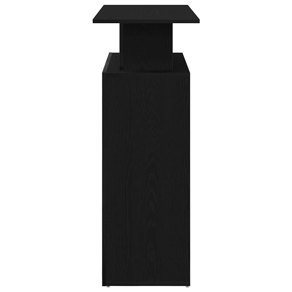 Registratūra Juoda 100x40x104 cm apdirbta mediena