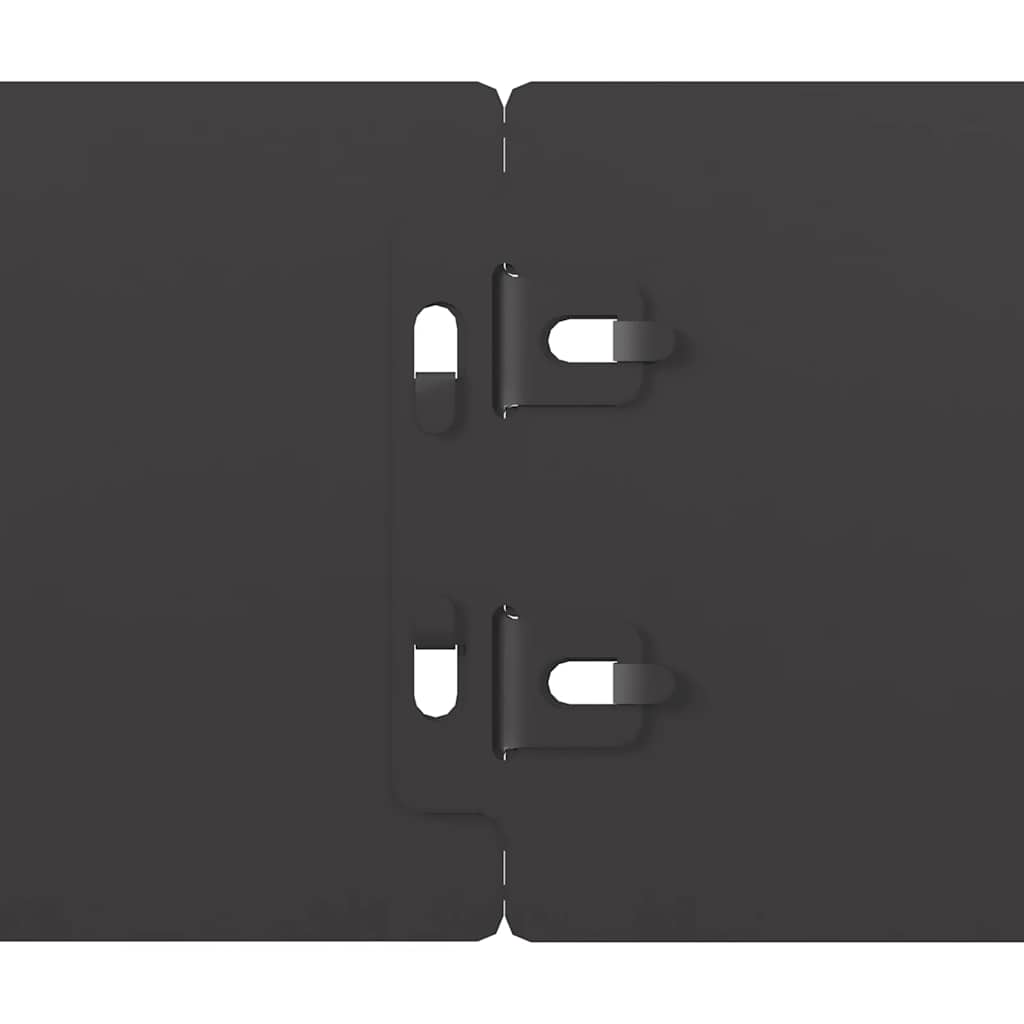 vejos apvadai 10 vnt Juoda 10x103 cm Šaltai valcuotas plienas
