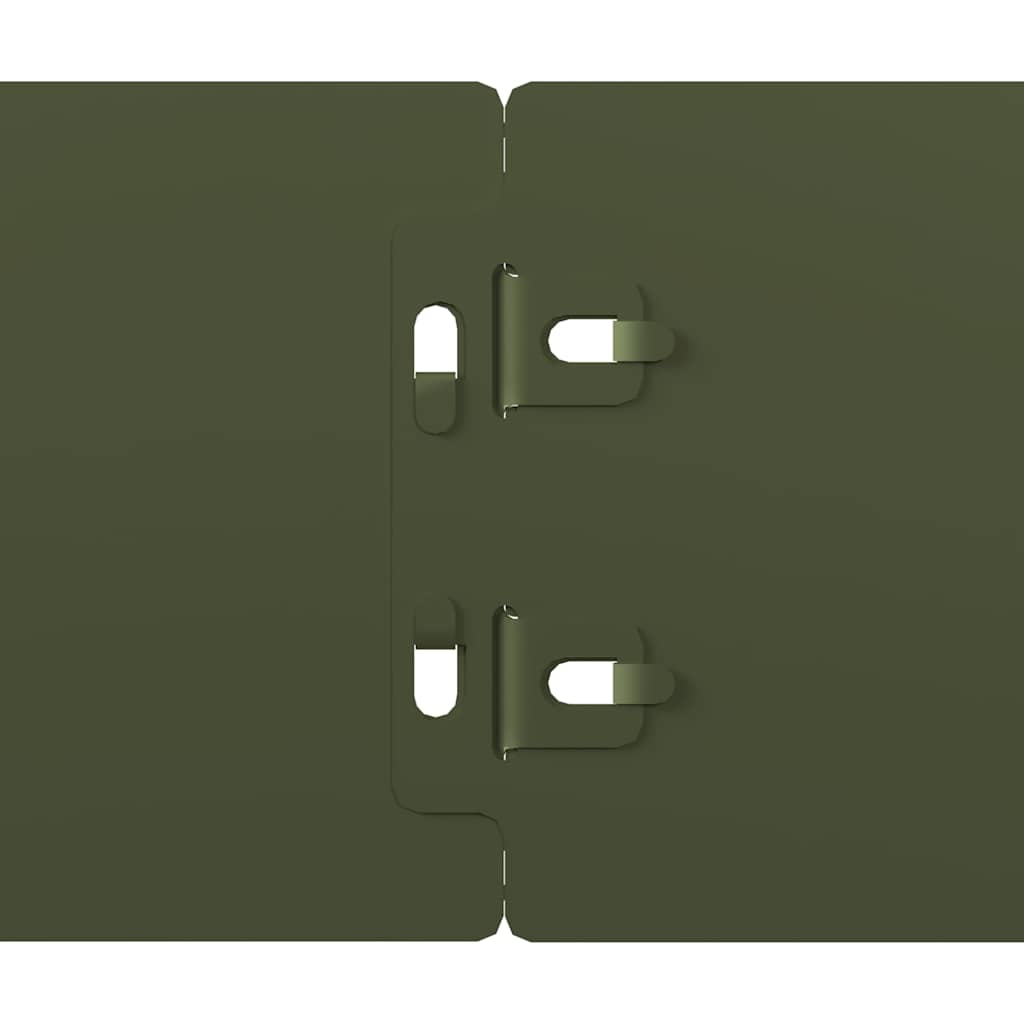 vejos apvadai 10 vnt Olive Green šaltai valcuotas plienas