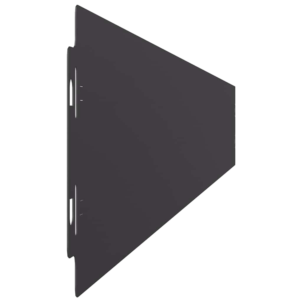 vejos apvadai 50 vnt Juoda 10x103 cm Šaltai valcuotas plienas