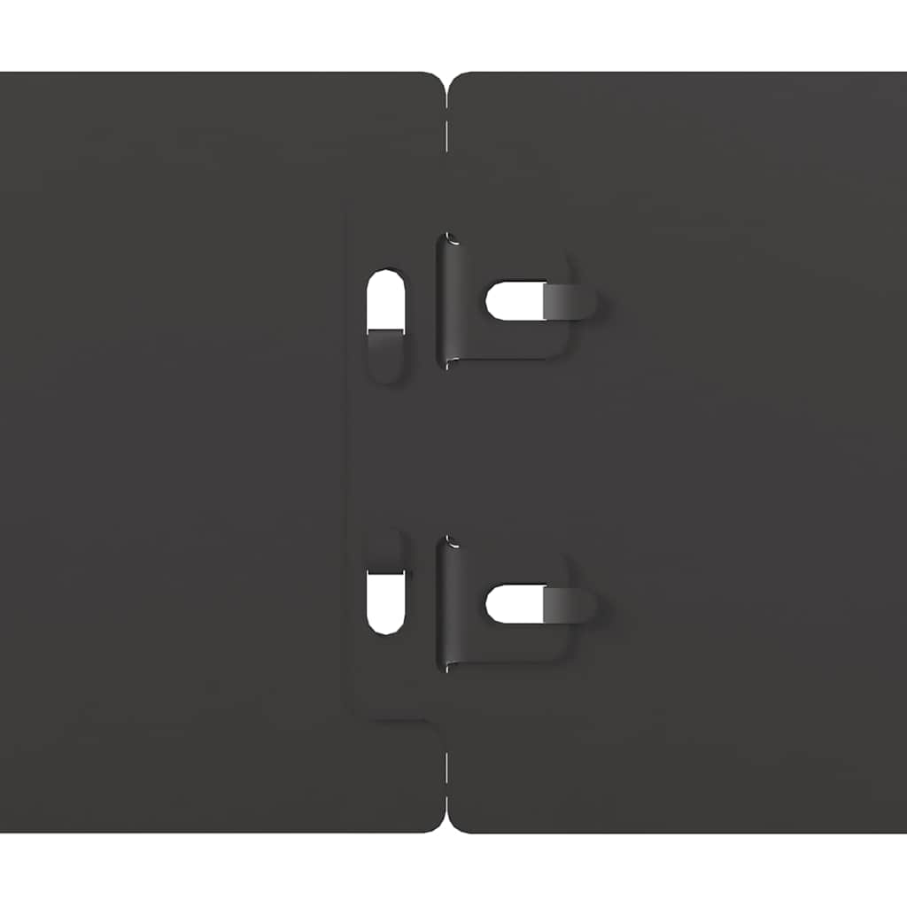 vejos apvadai 50 vnt Juoda 10x103 cm Šaltai valcuotas plienas