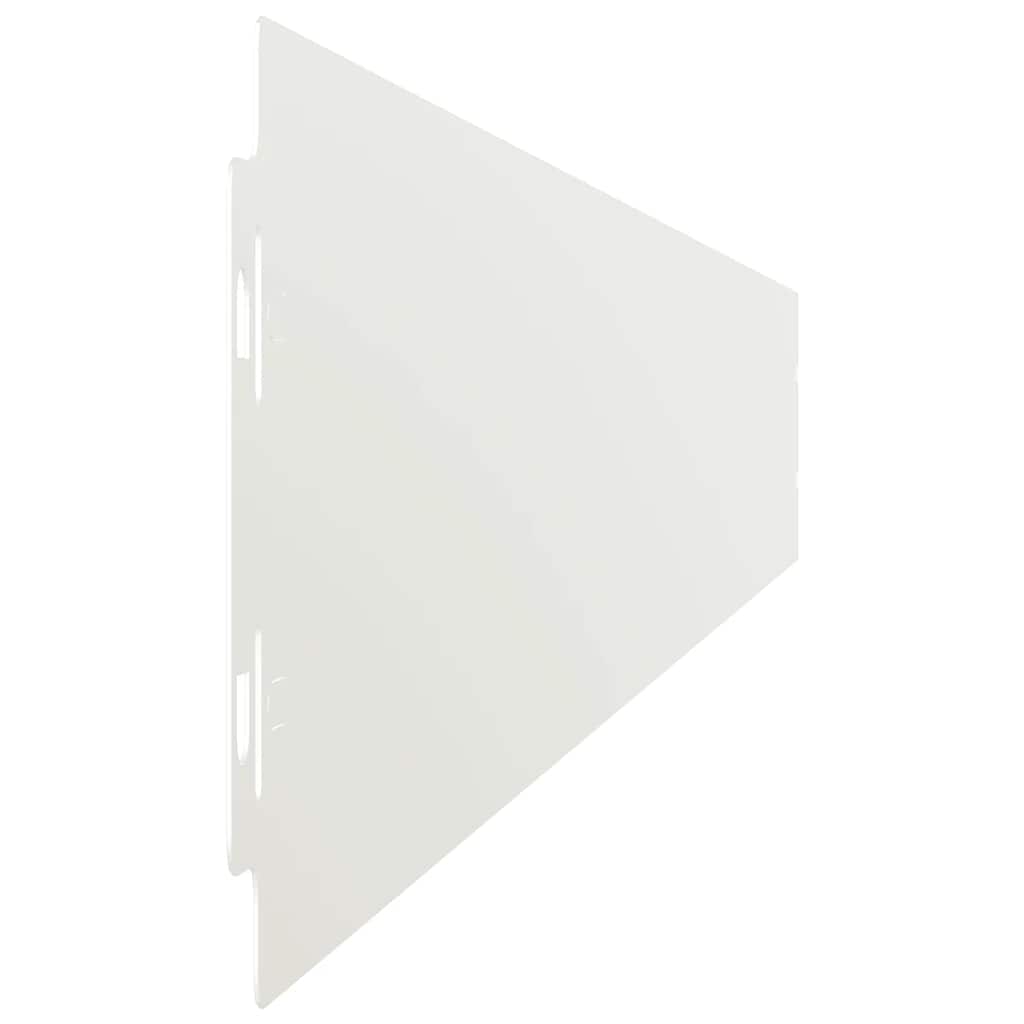 vejos apvadai 50 vnt balti 10x103 cm šaltai valcuotas plienas