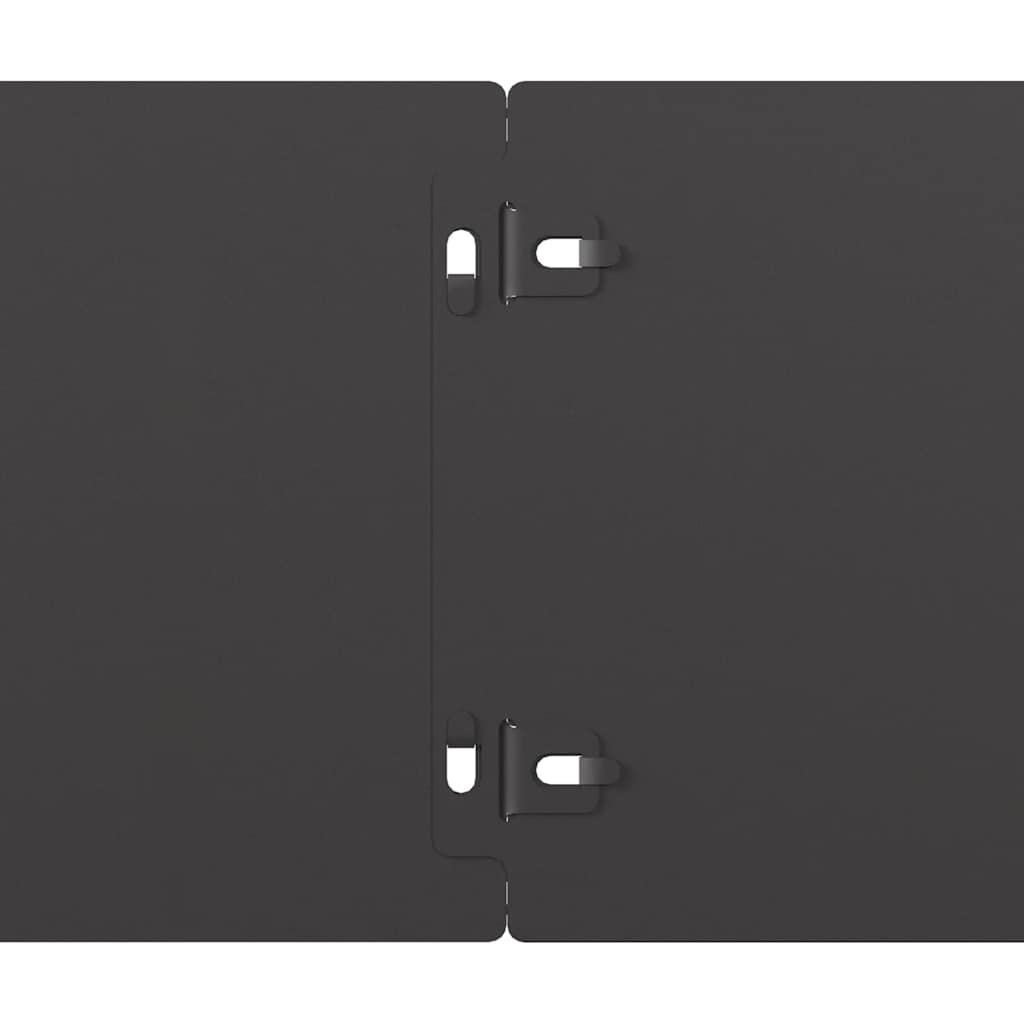 vejos apvadai 10 vnt Juoda 15x103 cm Šaltai valcuotas plienas