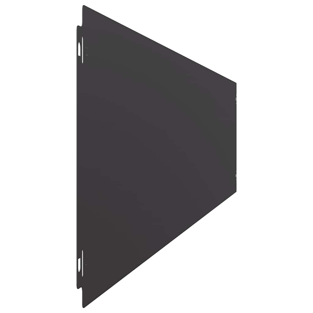 vejos apvadai 10 vnt Juoda 20x103 cm Šaltai valcuotas plienas