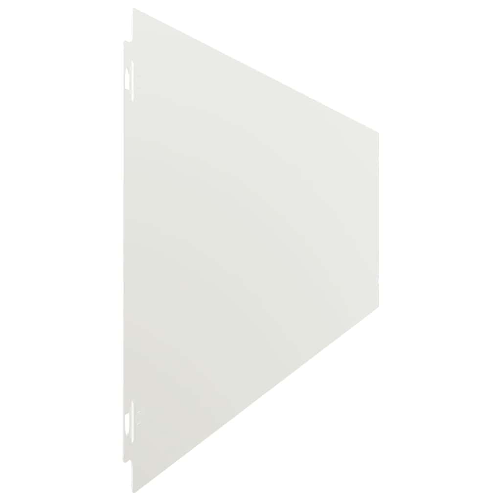 vejos apvadai 10 vnt balti 20x103 cm šaltai valcuotas plienas