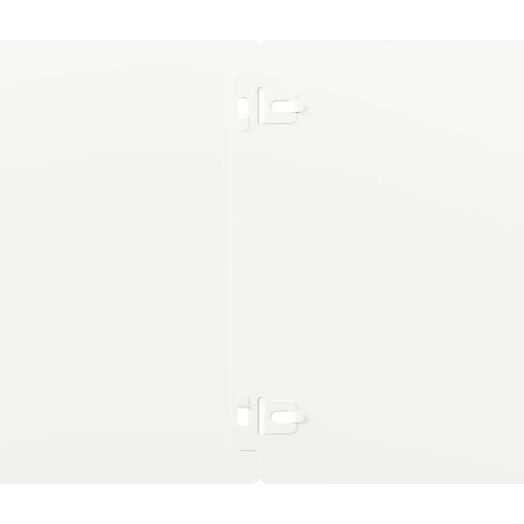 vejos apvadai 10 vnt balti 20x103 cm šaltai valcuotas plienas