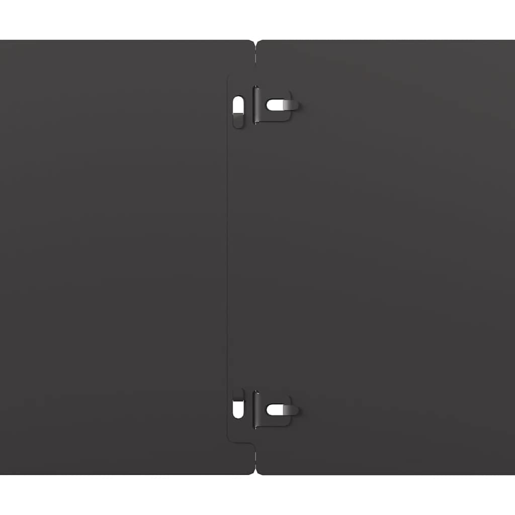 vejos apvadai 30 vnt Juoda 20x103 cm Šaltai valcuotas plienas