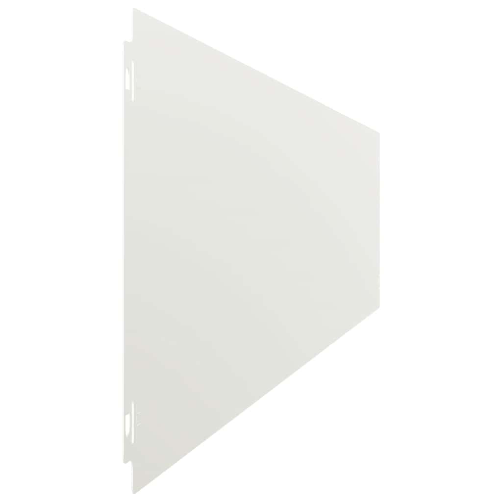 vejos apvadai 30 vnt balti 20x103 cm šaltai valcuotas plienas