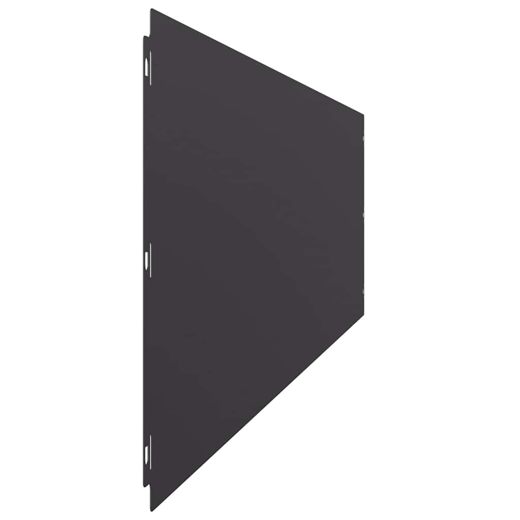 vejos apvadai 10 vnt Juoda 25x103 cm Šaltai valcuotas plienas