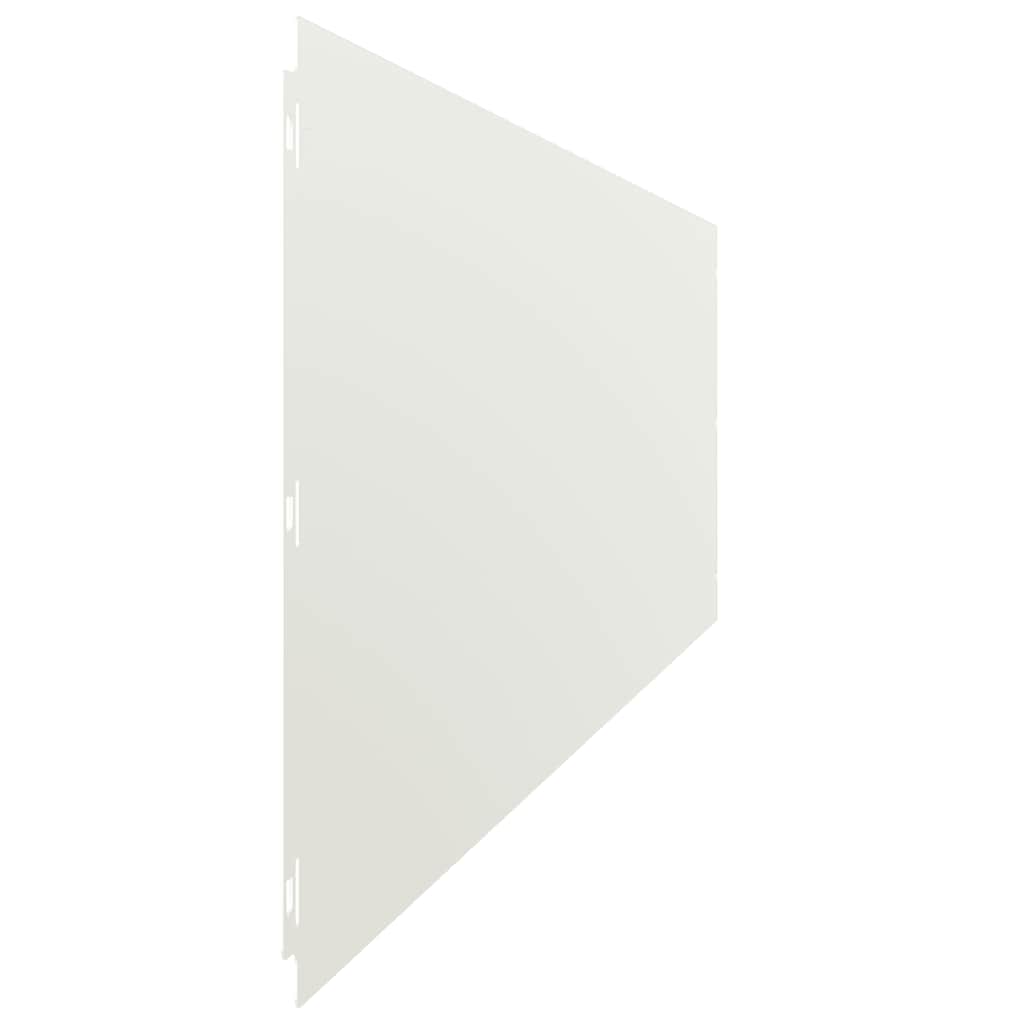 vejos apvadai 10 vnt balti 25x103 cm šaltai valcuotas plienas