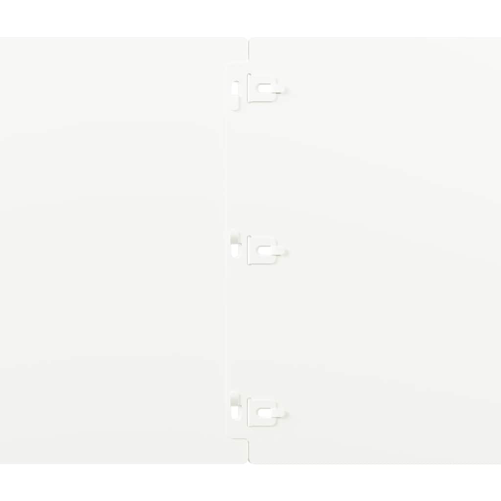 vejos apvadai 10 vnt balti 25x103 cm šaltai valcuotas plienas