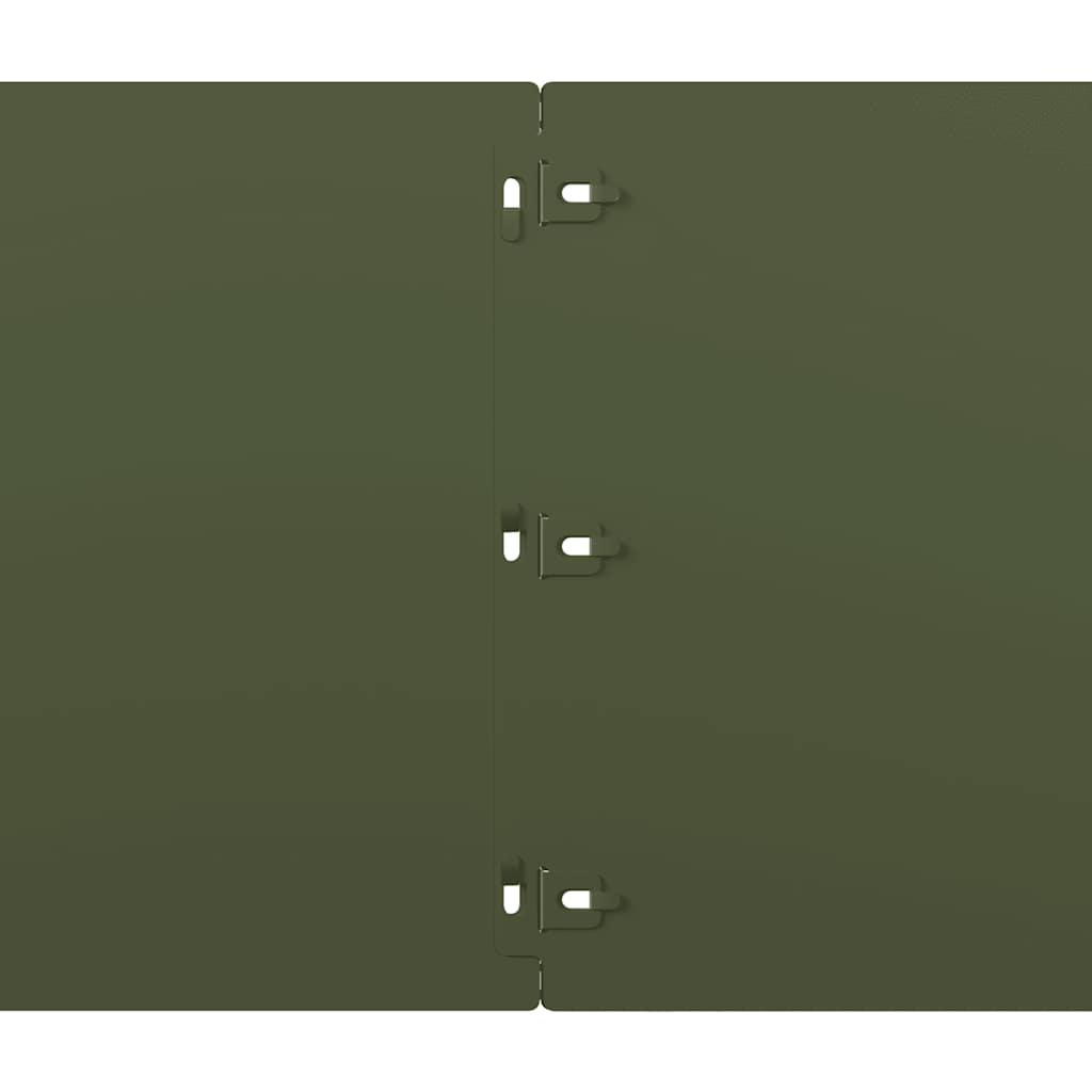 vejos apvadai 10 vnt Olive Green šaltai valcuotas plienas