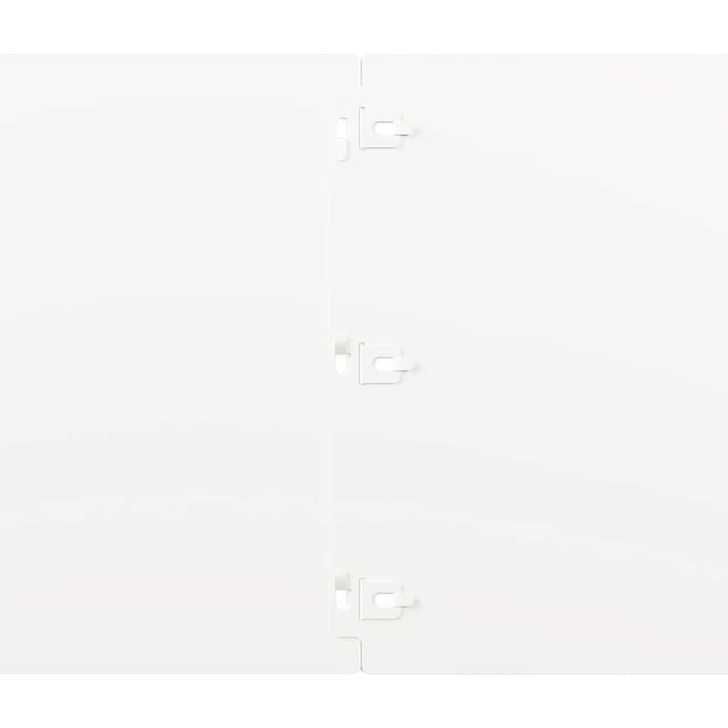 vejos apvadai 20 vnt balti 25x103 cm šaltai valcuotas plienas