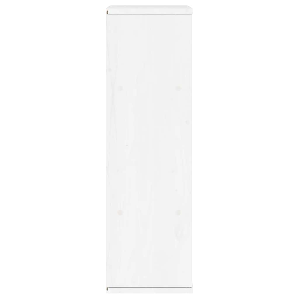 Sānu skapītis, ODDA, balts, 40x24x79cm, priedes masīvkoks