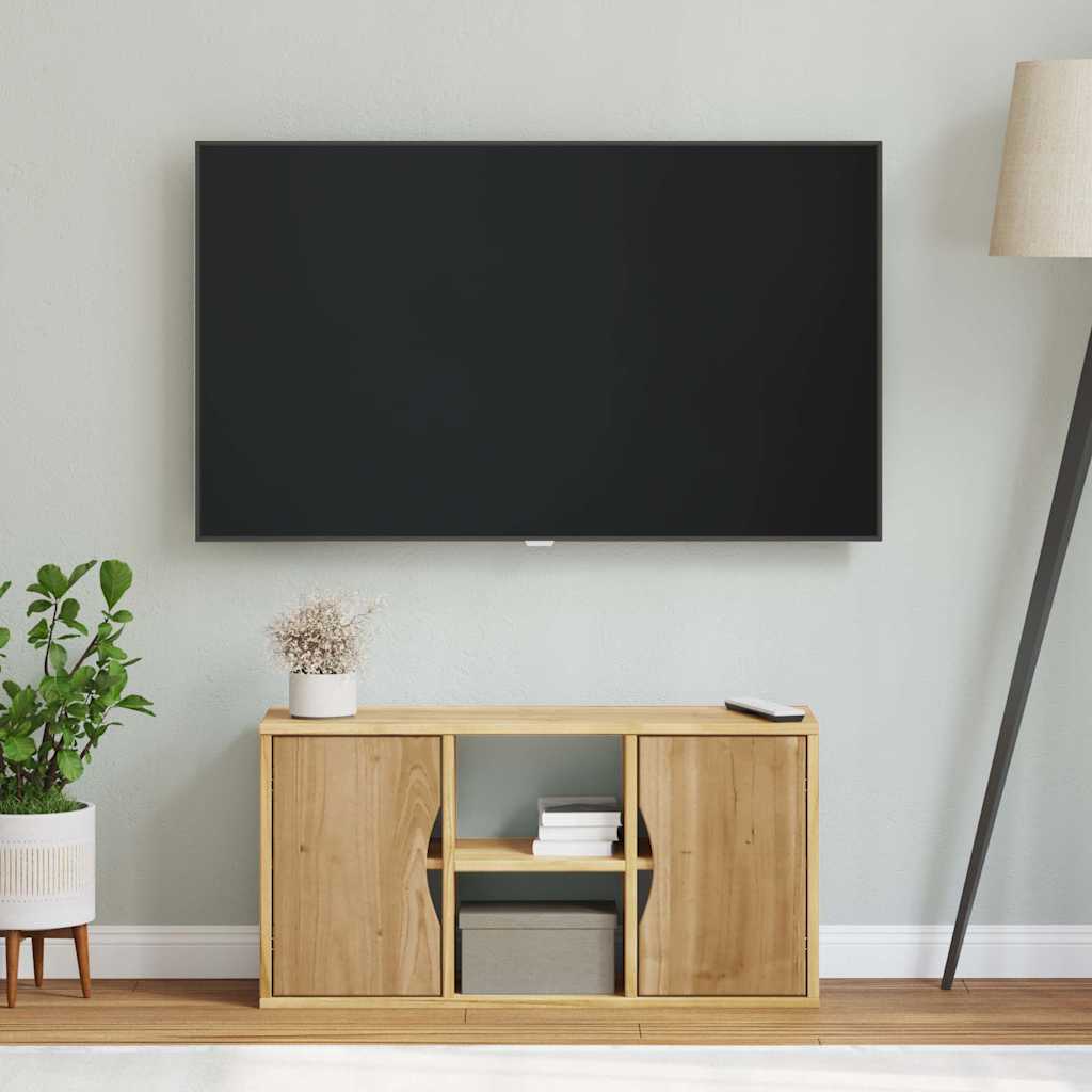 TV spintelė, ODDA, 79x24x40 cm, pušies masyvas