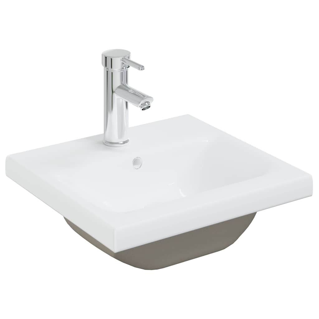 Vonios baldų komplektas, 5 dalių, betono, apdirbta mediena