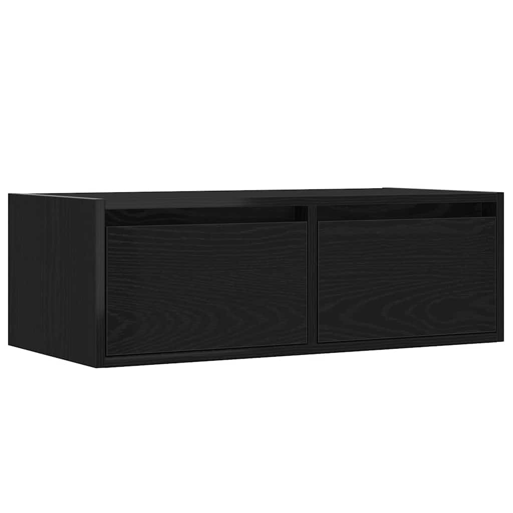 Televizoriaus spintelė su LED apšvietimu, 75x35,5x25 cm