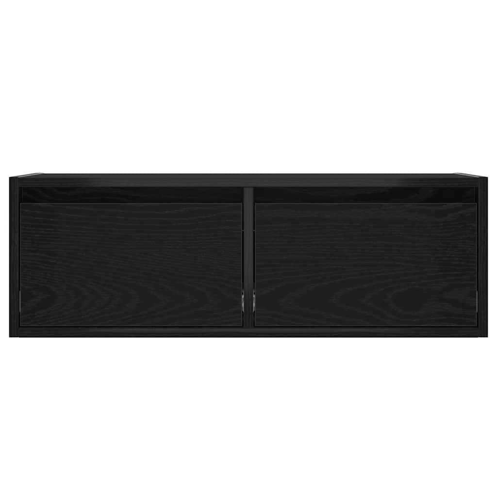 Televizoriaus spintelė su LED apšvietimu, 75x35,5x25 cm