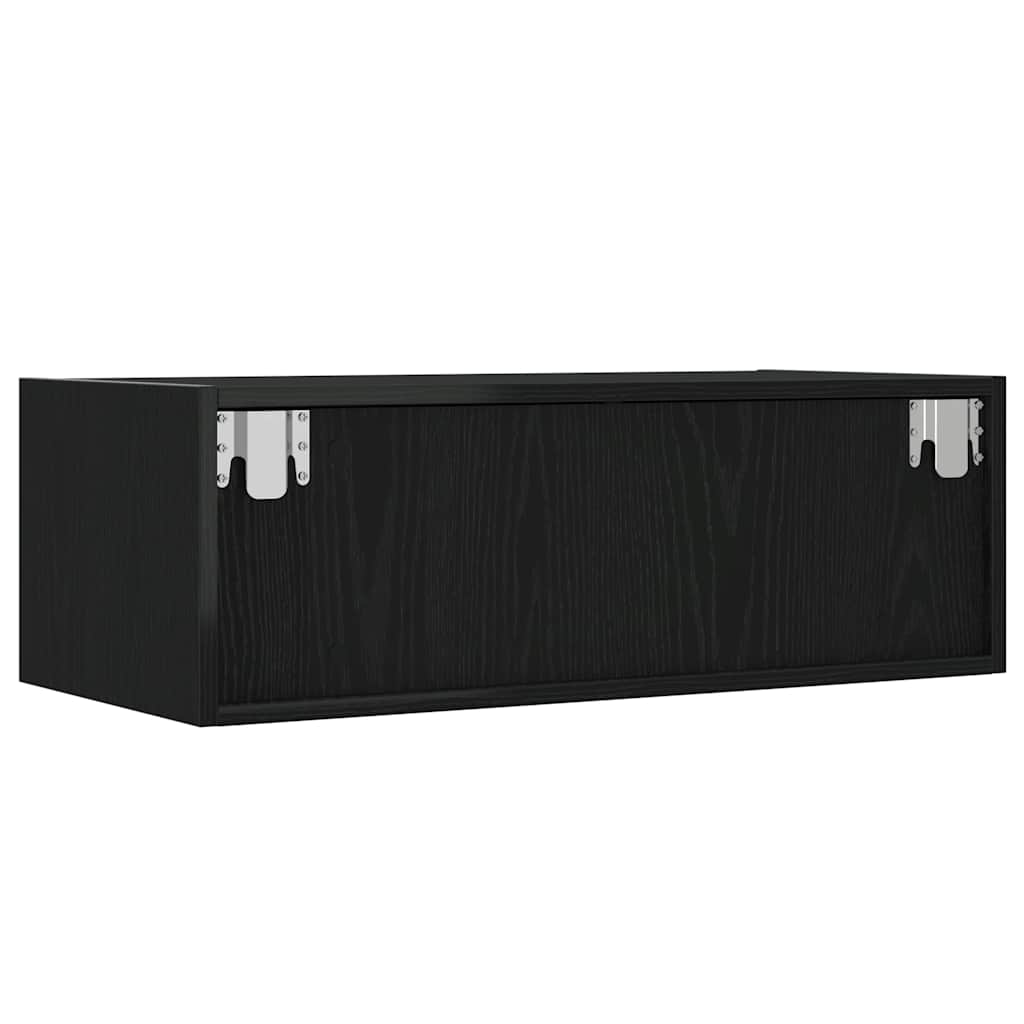 Televizoriaus spintelė su LED apšvietimu, 75x35,5x25 cm