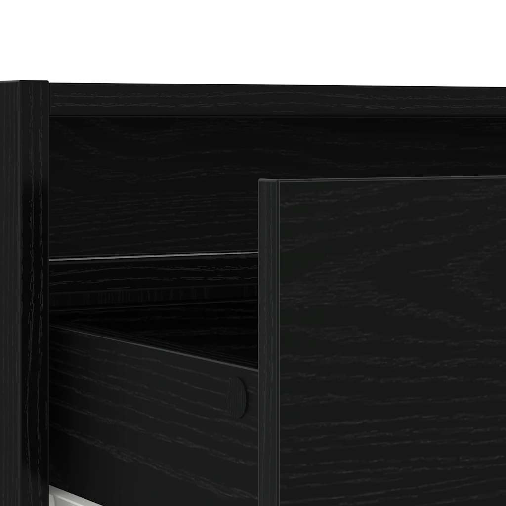 Televizoriaus spintelė su LED apšvietimu, 75x35,5x25 cm