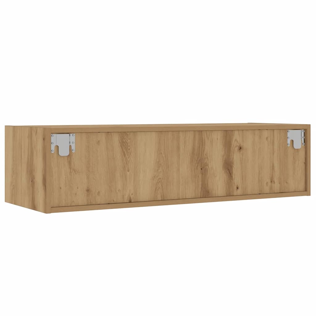 Televizoriaus spintelė su LED, artisano, 100X35,5x25 cm