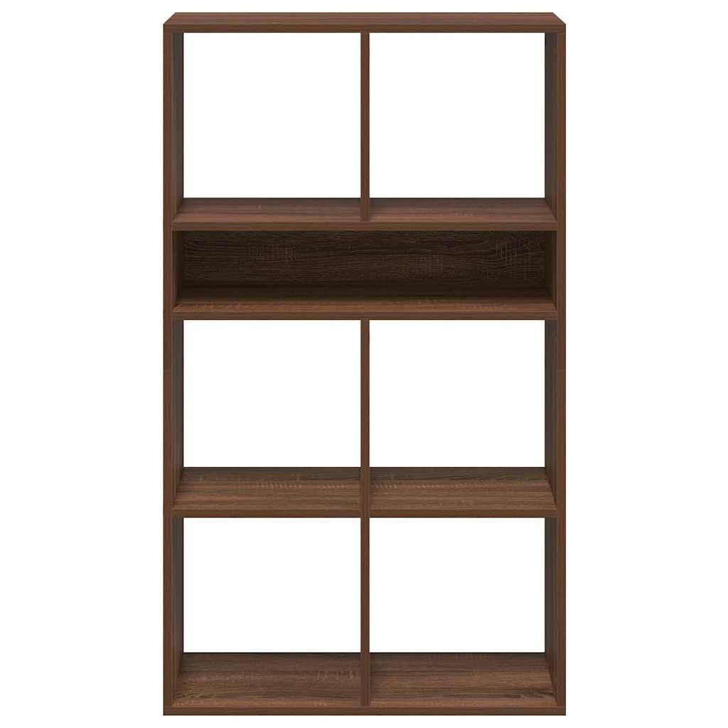 Bookcase, brown oak, 66x31x112 cm, wood