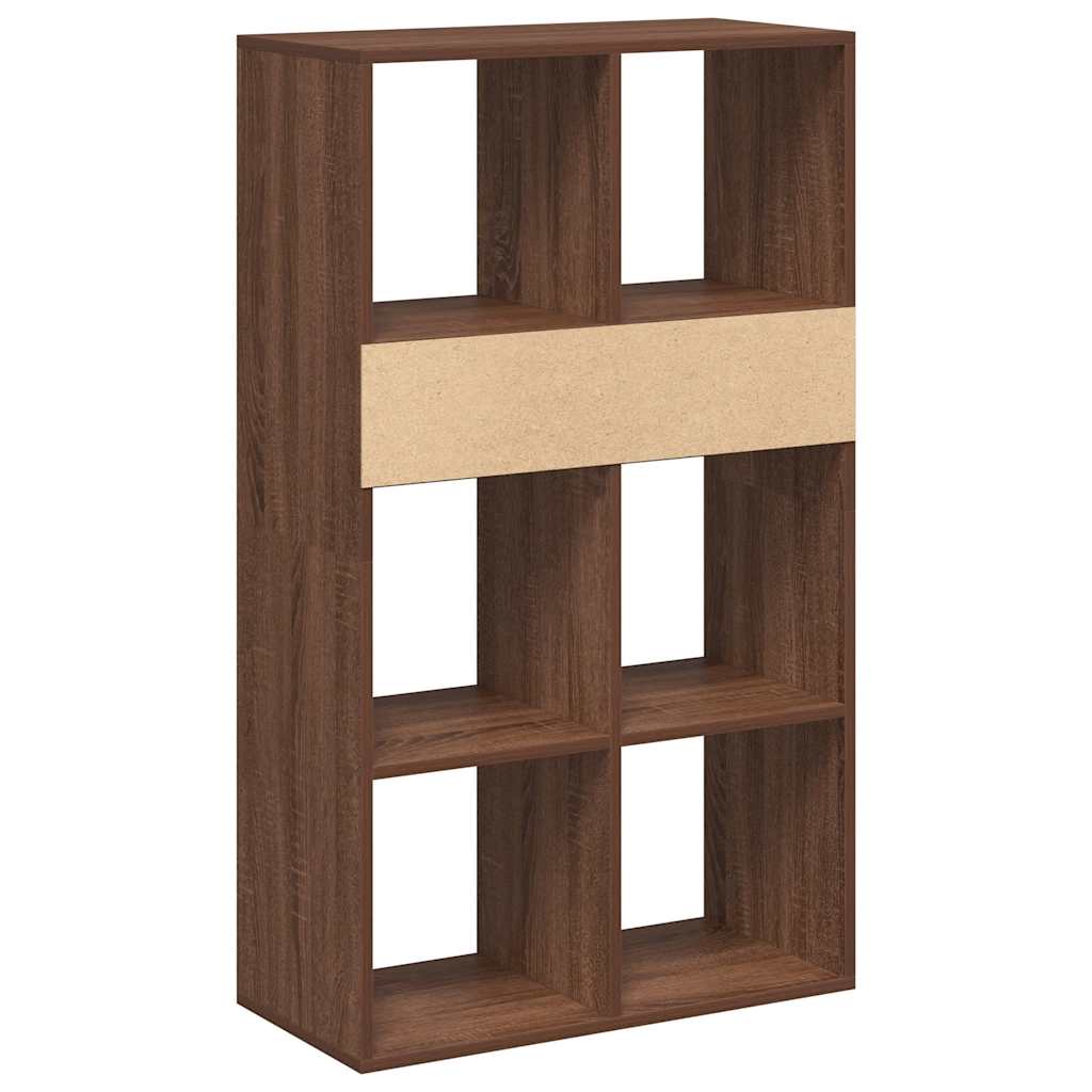 Bookcase, brown oak, 66x31x112 cm, wood