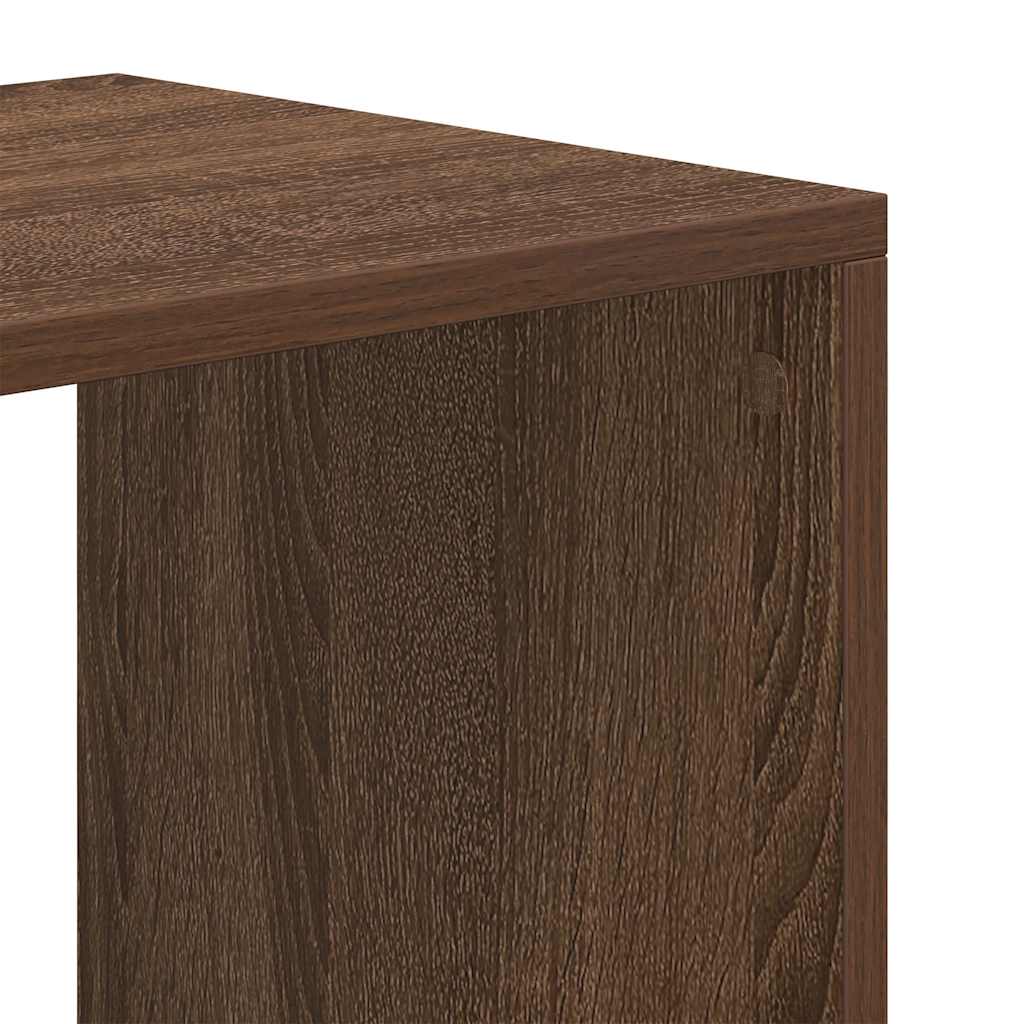 Bookcase, brown oak, 66x31x112 cm, wood