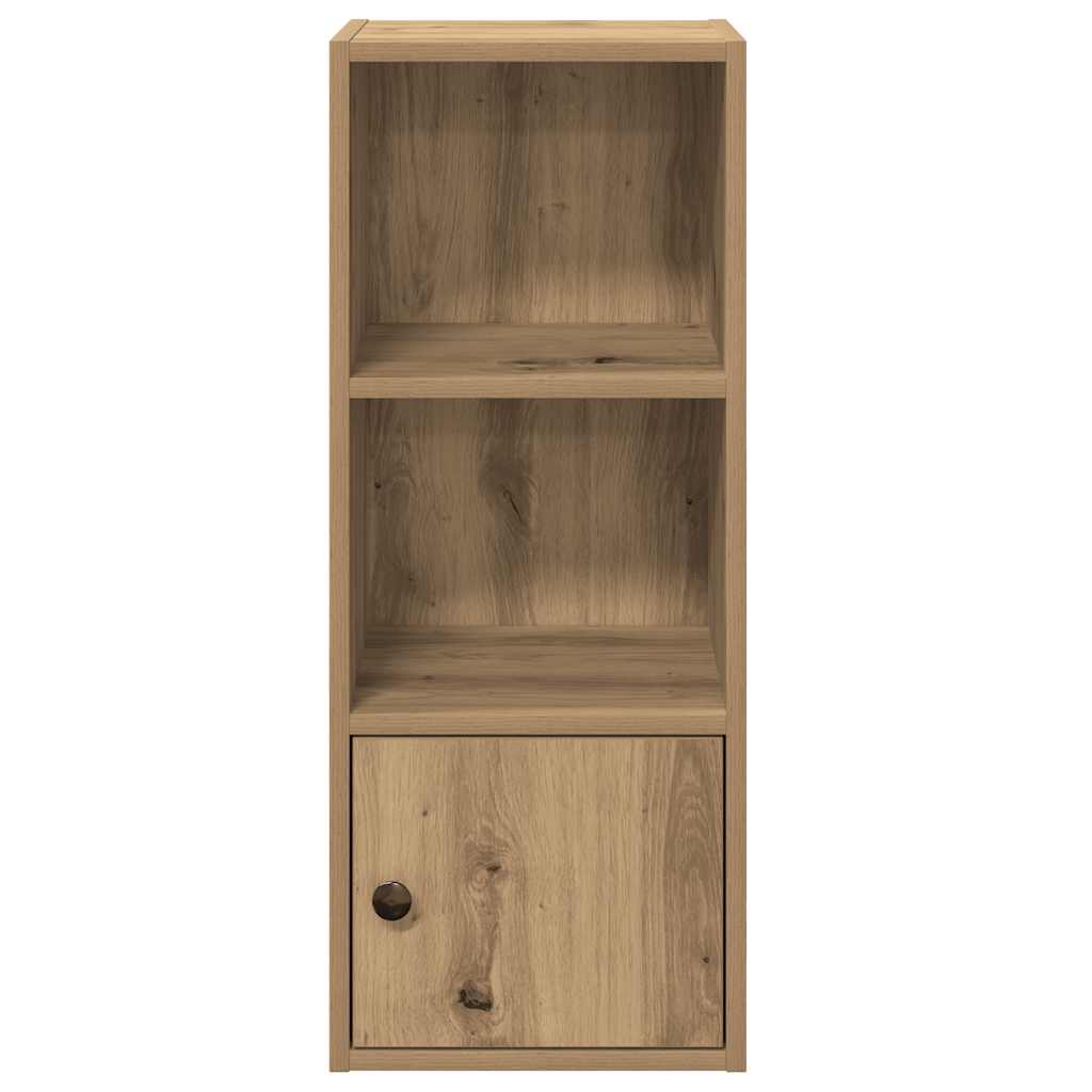 Bookcase, artisan oak, 31x24x77cm, engineered wood