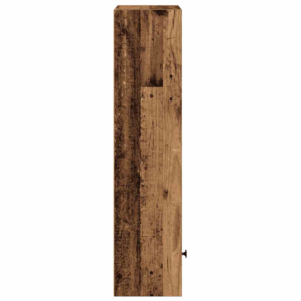 Grāmatu skapis, koka, 31x24x102cm, apstrādāta koksne