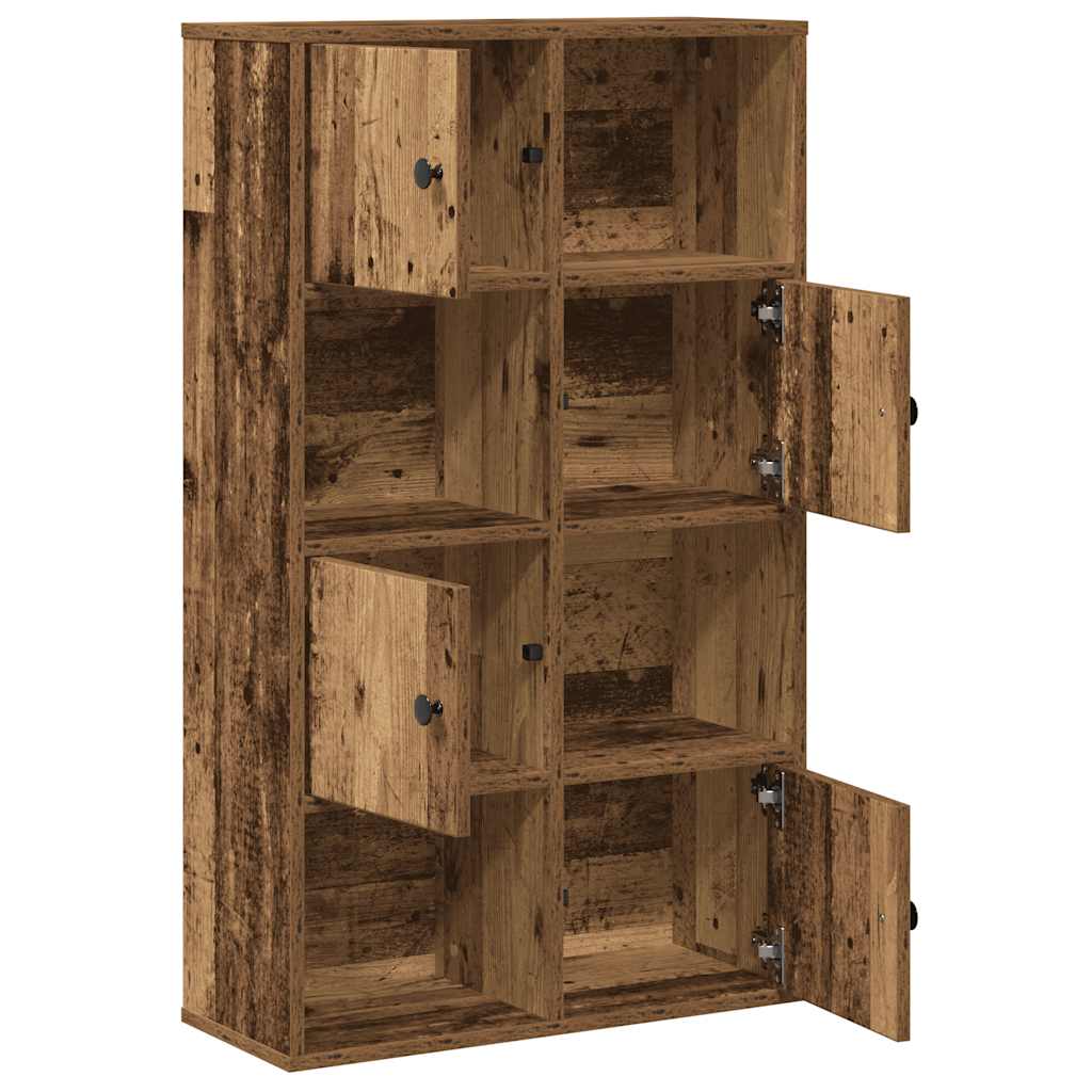 Grāmatu plaukts, koka, 60x24x101,5cm, apstrādāta koksne