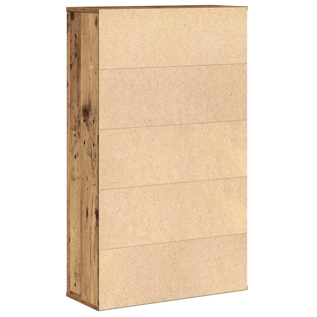 Grāmatu plaukts, koka, 60x24x101,5cm, apstrādāta koksne
